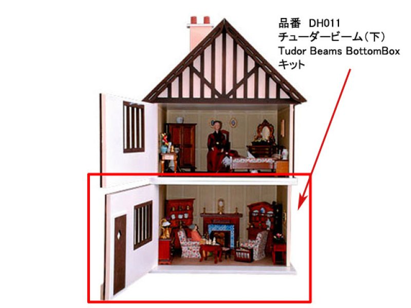 画像5: チューダービーム（下）Tudor Beams BottomBoxキット (5)
