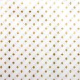 画像3: 壁紙　55.88cm x 76.33cm  White/Gold FleurDeLys (3)