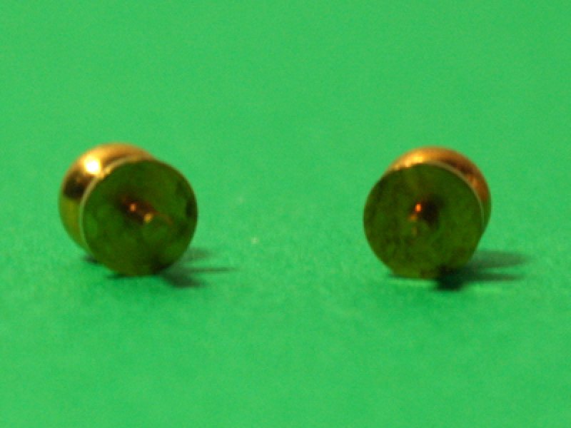 画像3: ドアノブ　真鍮　ペア（２個） (3)