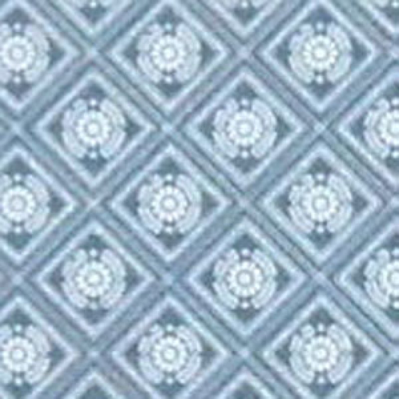 画像1: 壁紙　A3 (297 × 420 ミリ) A4 Fine Quality Roma Crest Blue (1)