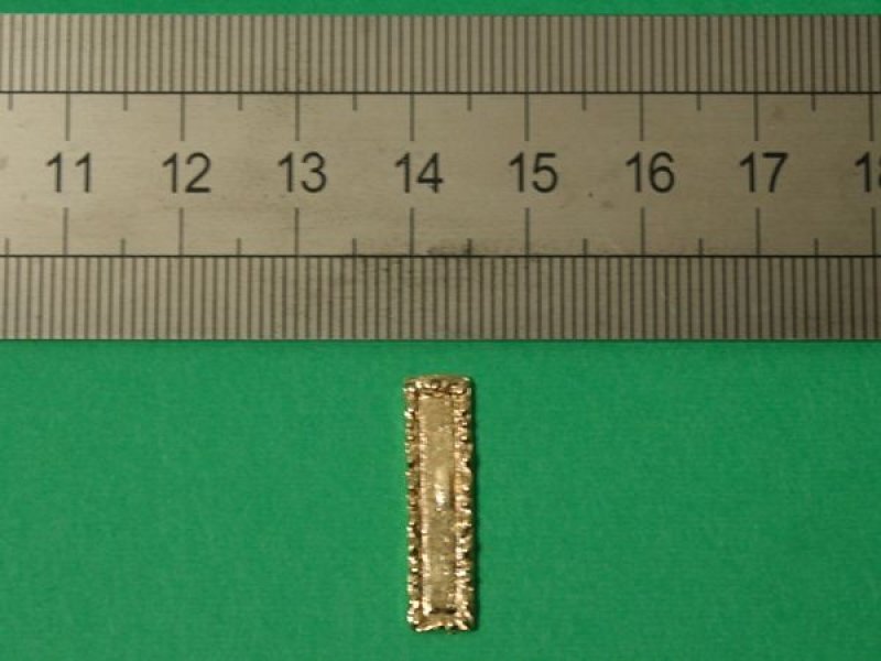 画像1: ドア　フィンガー　プレート　真鍮