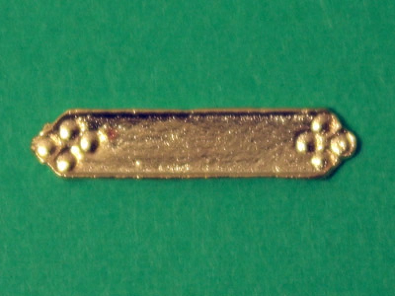 画像2: ドア　フィンガー　プレート　真鍮 (2)