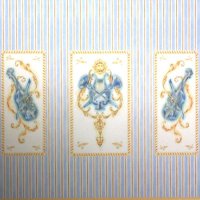 壁紙　A3 (297 × 421 ミリ)　Music Room paper