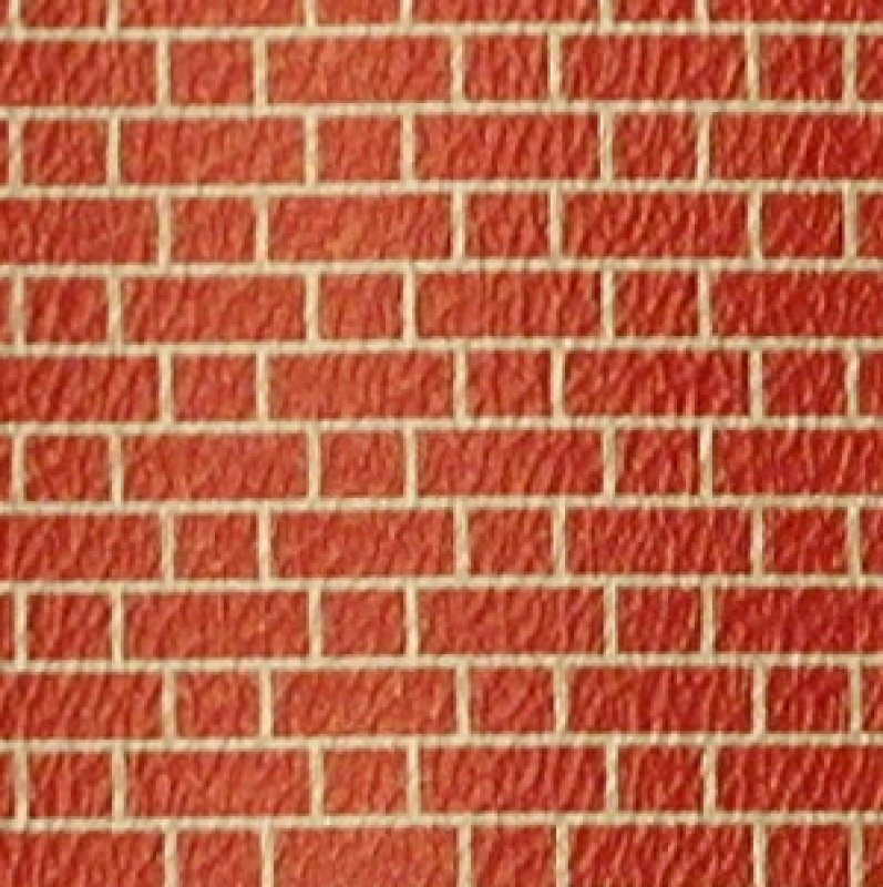 画像1: 壁紙　55.88cm x 76.33cm　浮き出し レンガ (1)