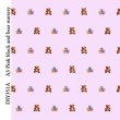 画像3: "Block & Bear Nursery"　Pink (3)