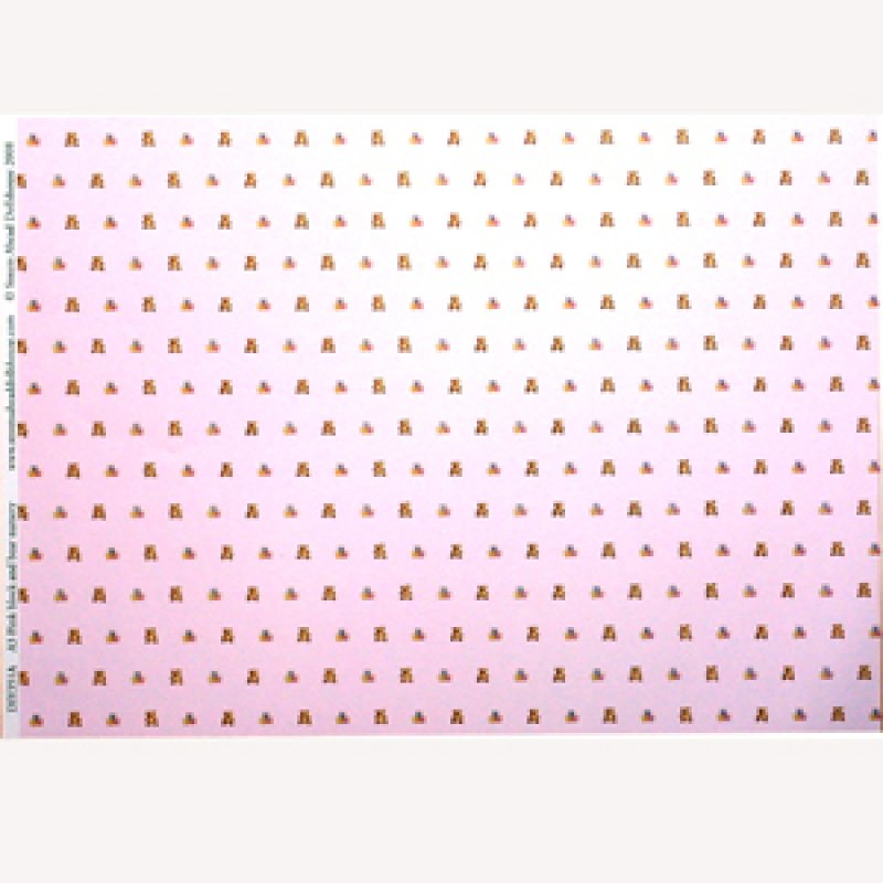 画像4: "Block & Bear Nursery"　Pink (4)