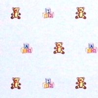 "Block & Bear Nursery"　Blue