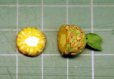 ミニチュア 1/12スケール パイナップル　ハーフ＆輪切り