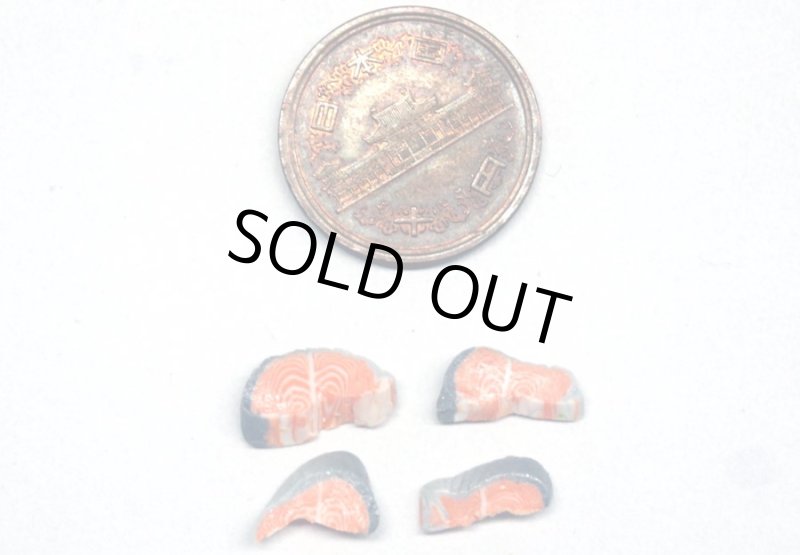 ミニチュア 1/12スケール サーモン切り身