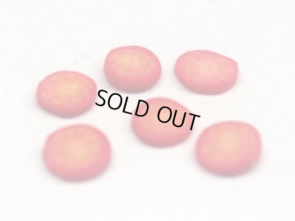 ミニチュア 1/12スケール トマト　スライス　6枚入り