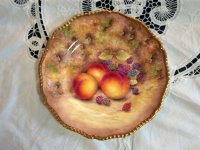 プレート　Royal Worcester ロイヤルウスター Orchard Fruit /オーチャード フルーツ　22金