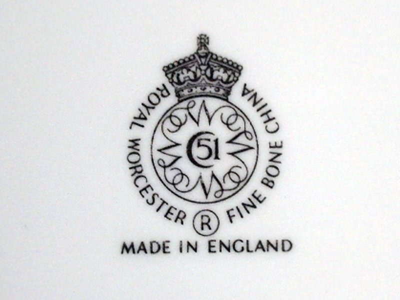 画像12: プレート　Royal Worcester ロイヤル ウースター Orchard Fruit /オーチャード フルーツ　22金 (12)