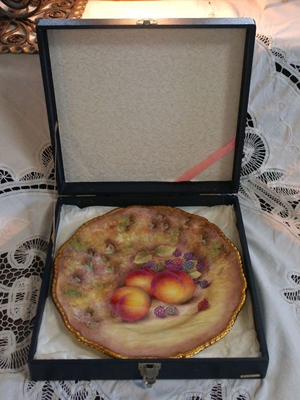 画像9: プレート　Royal Worcester ロイヤル ウースター Orchard Fruit /オーチャード フルーツ　22金 (9)