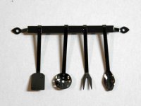 1700年代　クッキングセット・ブラック