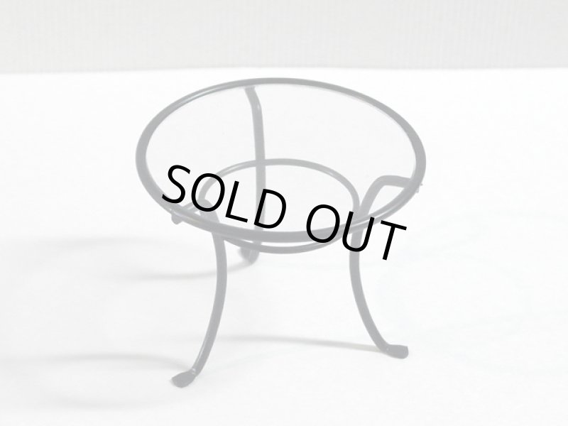 画像4: カフェ　テーブル&チェア4脚セット　ブラック (4)