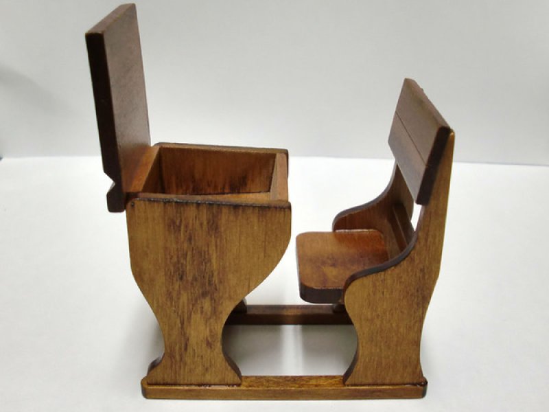 画像3: スクール　デスク&チェア (3)