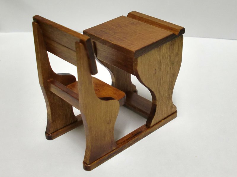 画像1: スクール　デスク&チェア