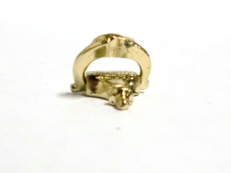 画像1: ドア　ノッカー　　ブラス