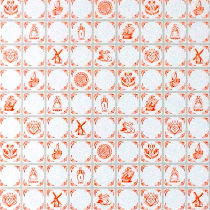 画像2: Terracotta Delft Tile (2)