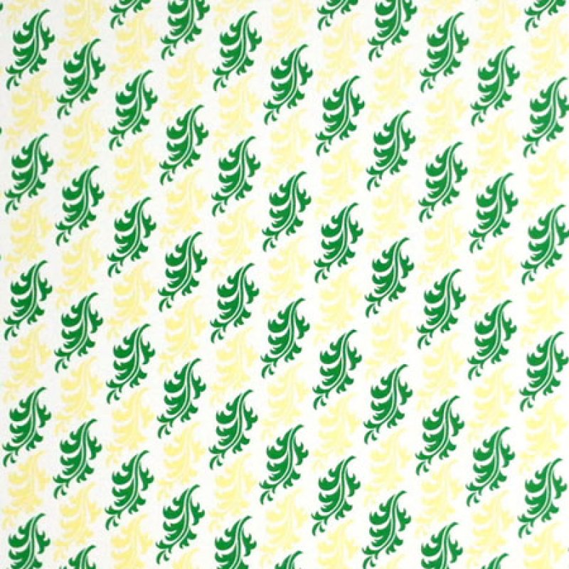 画像2: Green on Gold Curling Leaves (2)