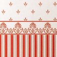 画像1: "Grosvenor"　Red/Cream (1)