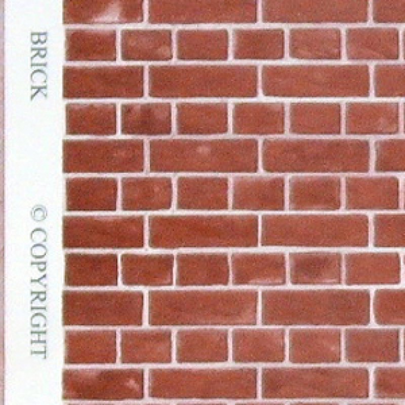 画像2: 紙　外壁用　A3 (297 × 420 ミリ)　Bedford  Brick (2)