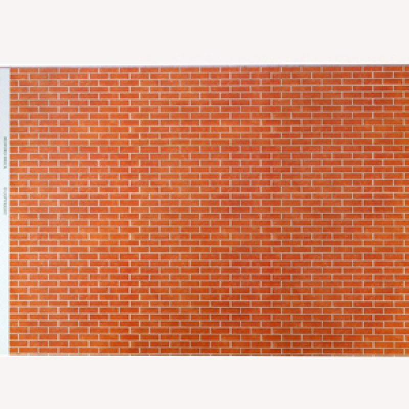画像4: 紙　外壁用　A3 (297 × 420 ミリ)  Red  Brick　 (4)