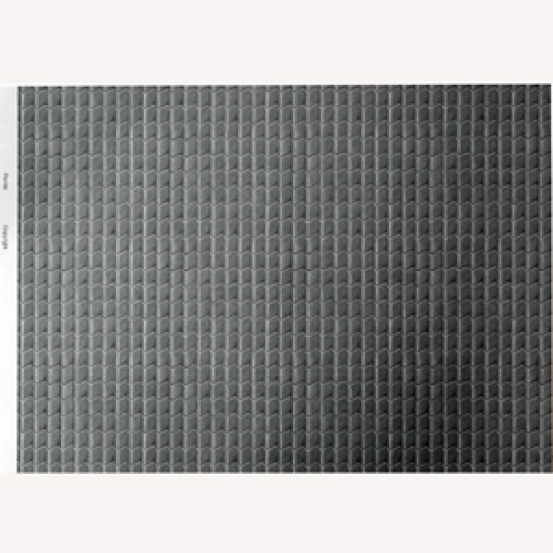 画像4: 紙　屋根用　A3 (297 × 420 ミリ)　"Pantile"　Grey (4)