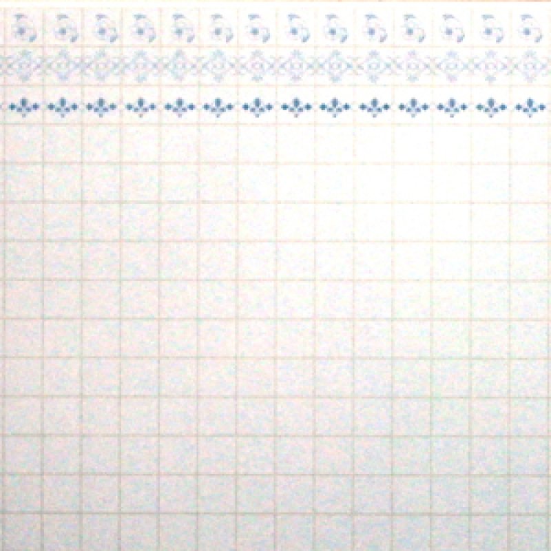 画像3: 壁紙　タイル　A3 (297 × 420 ミリ)　"Ceramica"　Blue (3)