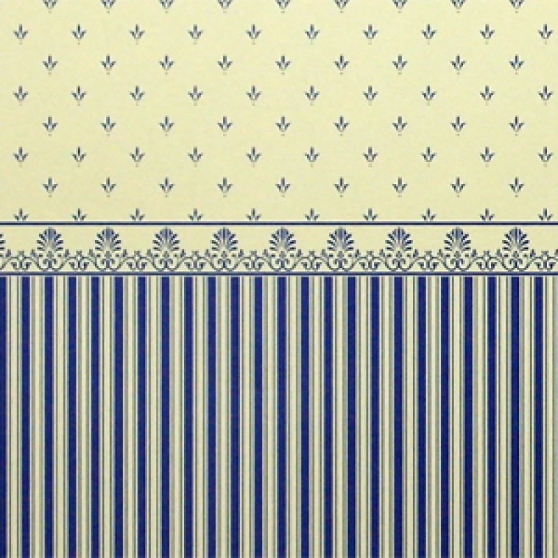 画像3: "Grosvenor"　Blue/Cream (3)