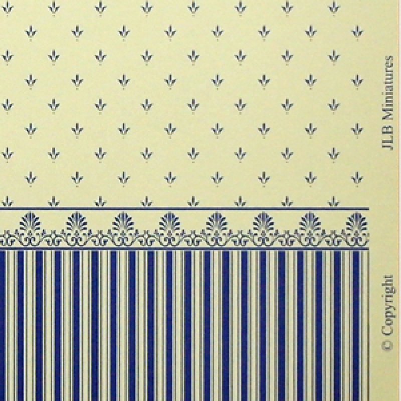 画像4: "Grosvenor"　Blue/Cream (4)