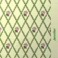 画像4: 壁紙 A3  "Jennifer"　Lilac/Cream (4)