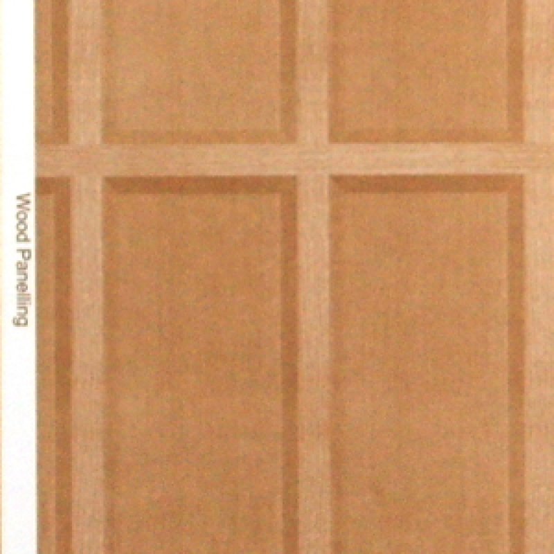 画像4: "Wood Panneling"　Medium (4)