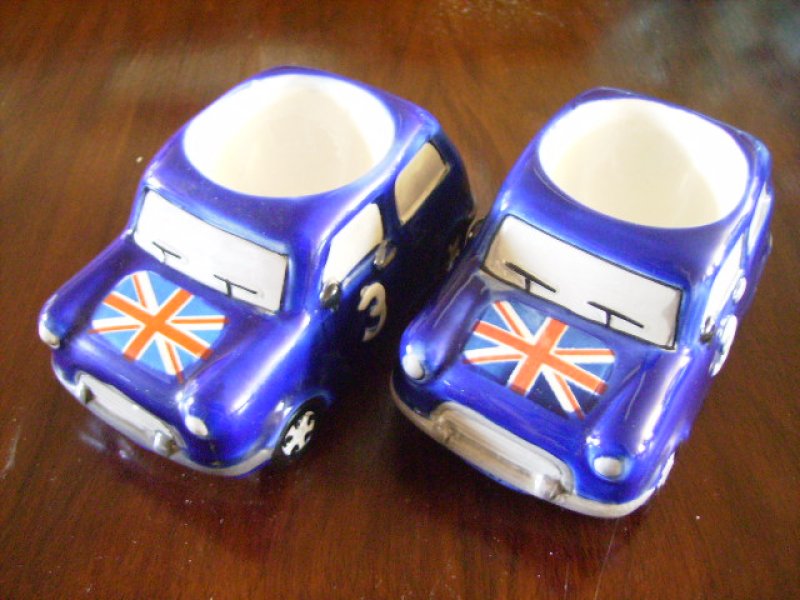 画像1: MINI　ブルー　エッグスタンド（ばら売り） (1)