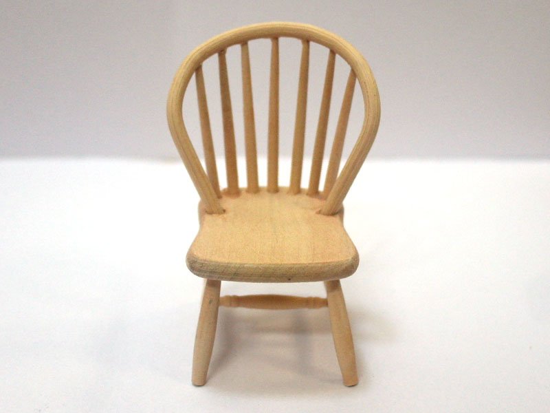画像2: スピンドル・バック　チェア　未塗装　　 (2)