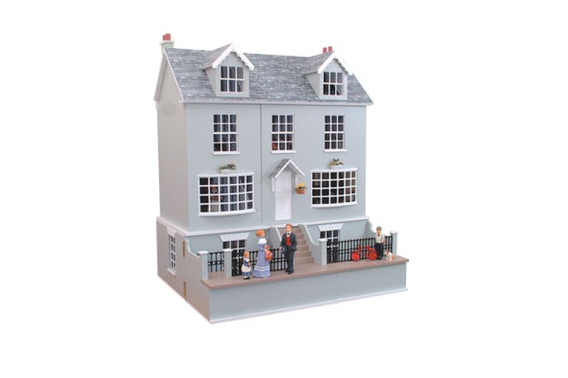 画像1: コップフォードハウス 地下室付き  1/12サイズ キット Copford House & Basement (1)