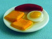 イングリッシュ・ブレックファスト（ソーセージ・エッグ＆トースト）