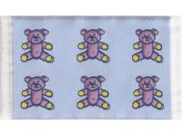 ラグマット　ブルー