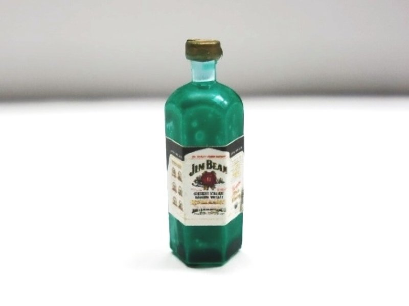 画像1: ウイスキーボトル　６角 (1)