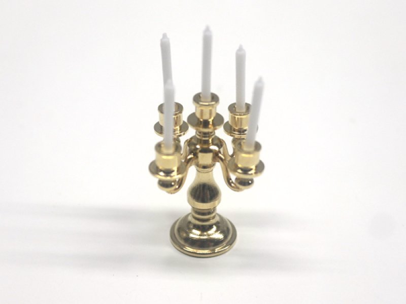 画像3: キャンドル・スタンド　5アーム (3)