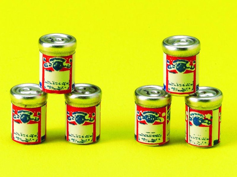 画像1: ビール缶セット (1)