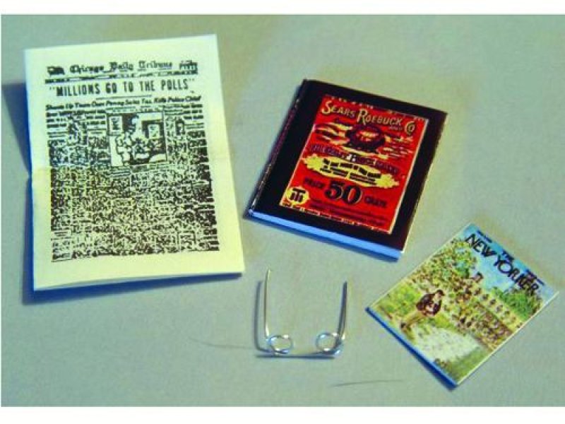 画像1: 眼鏡＆雑誌セット (1)