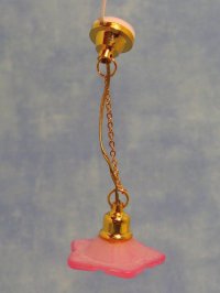 照明　天井用　吊り下げ　デイジー ピンク