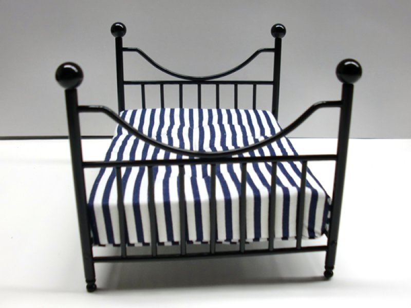 画像3: メタル・ベッド　ブラック (3)