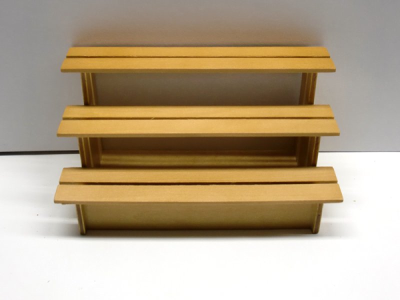 画像3: 露店　3段棚　パイン (3)