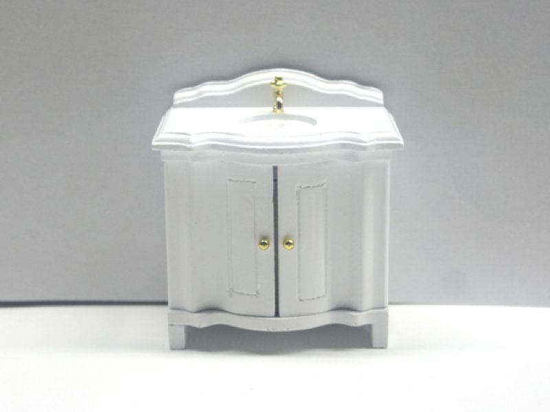 画像2: バニティ・ユニット（洗面台）　ホワイト (2)