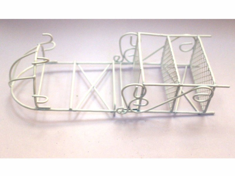 画像3: キッチン　なべスタンド　ホワイト (3)