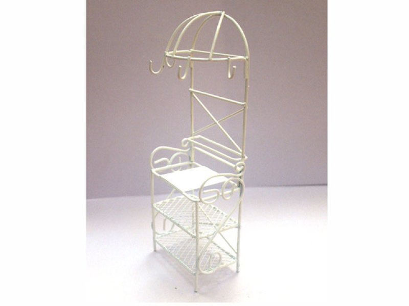 画像4: キッチン　なべスタンド　ホワイト (4)