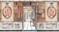 "Door Books Wall Plaque 3D "　
