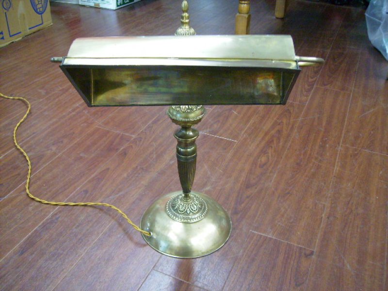 画像1: デスクランプ　真鍮 (1)